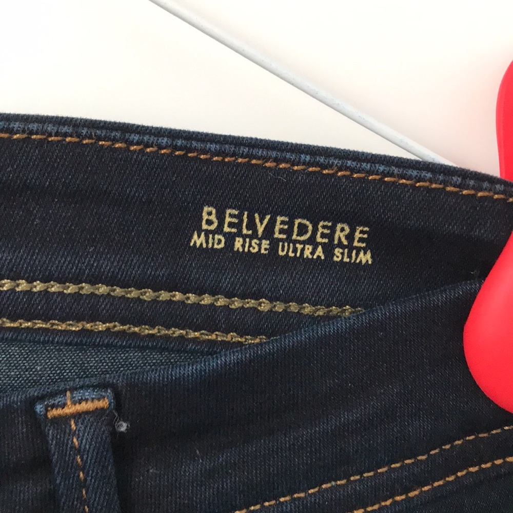 Fidelity Denim Belvedere Mid Rise Ultra Slim Blue - Picture 5 of 10